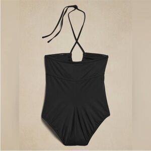 Banana Republic Black One Piece Swimsuit NWT Large